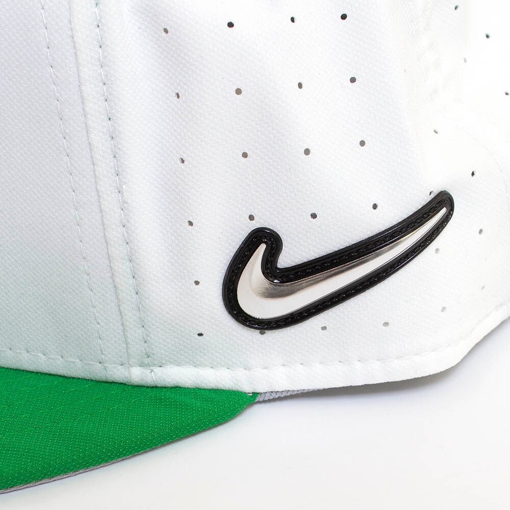 Classic Oregon O, Nike, White, Flatbill, Performance/Dri-FIT, Accessories, Men, Baseball, Sized, Hat, 379673